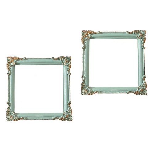 2pcs Photo Frames Wall Picture Frames Hanging Photos Frames Round Photo Frame - Picture 3 of 12