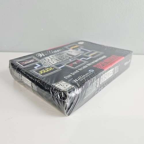Williams Arcade's Hits - Super Nintendo (SNES, 1991, Williams) New Sealed - Picture 5 of 6