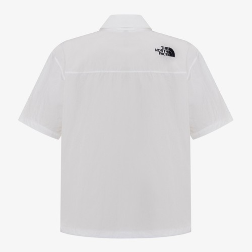The North Face Korea SHELDON S/S SHACKET Short Shirts WHITE NH8SR01 ASIAN FIT - Picture 2 of 8
