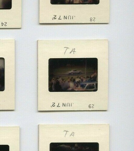 Duane Winkel #23 Chevy Camaro - 1972 Trans-Am Mid-Ohio - Vtg 35mm Race Slide - Bild 2 von 3