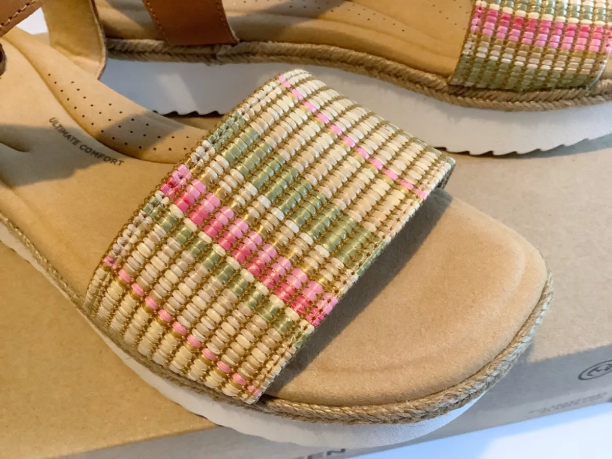 Tan flatform shop sandals uk