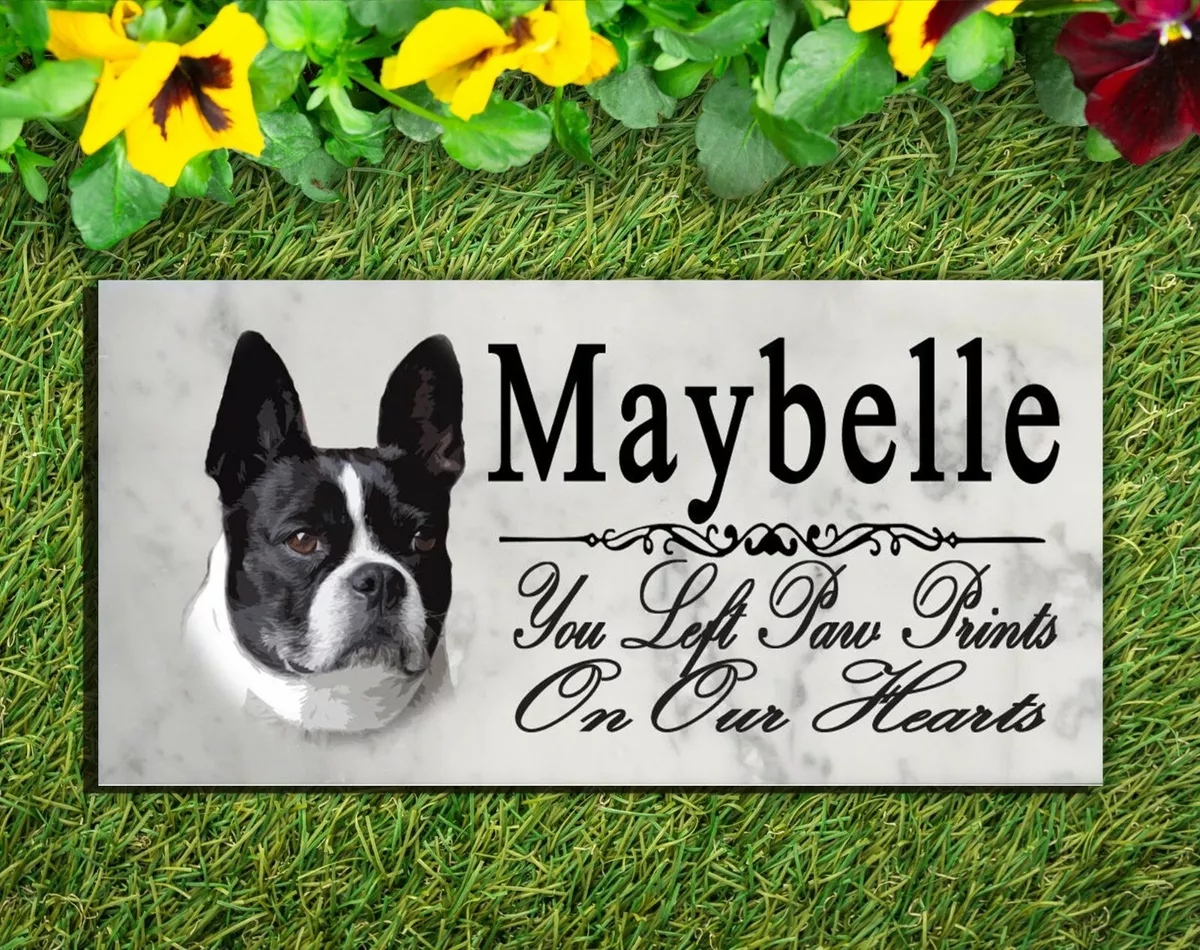 Boston terrier memorial sales