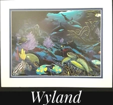 Wyland, 11" x 14" Fine Art Calender Print. Mounted on Acid Free Foam Core. NEW!