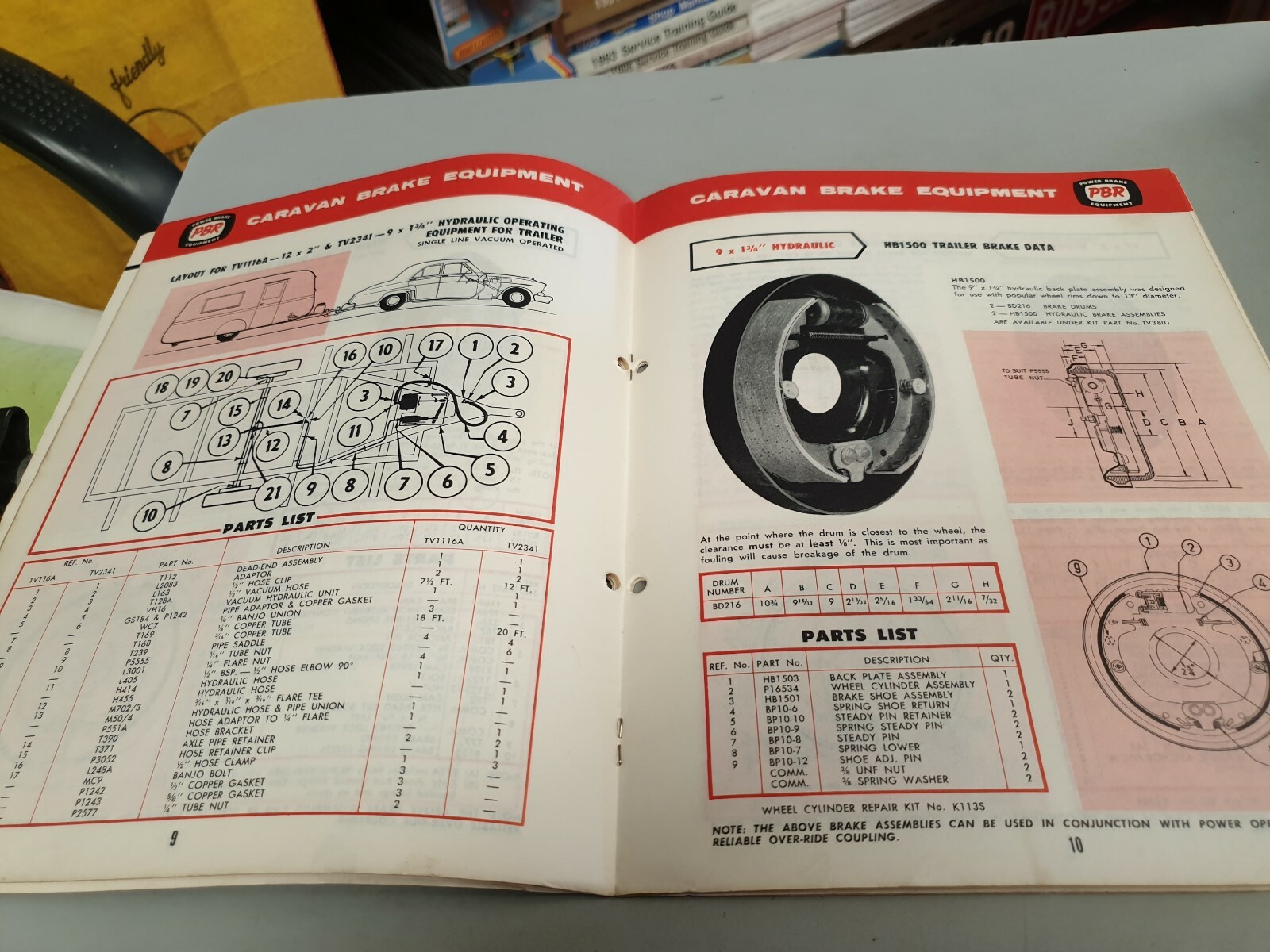 1960s PBR CARAVAN BRAKES Catalogue eBay