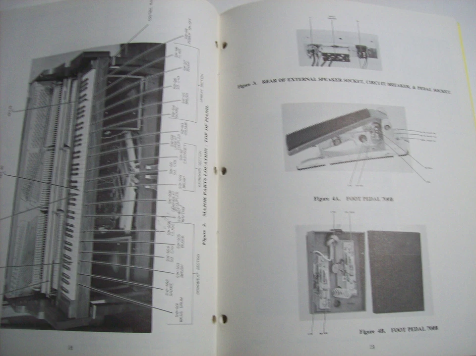 KIMBALL PIANO with a BUILT-IN RHYTHM BAND RB-1 SERVICE MANUAL, 1967, 42 Pages - Image 3 of 4
