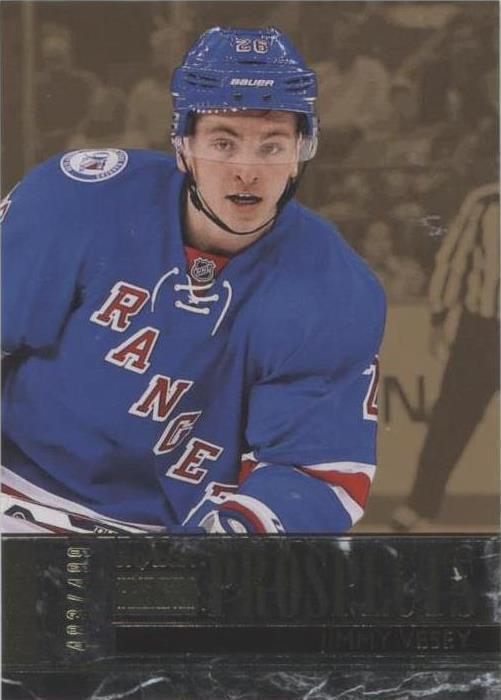 2016-17 Upper Deck Fleer Showcase - Jimmy Vesey #S4 - 1 of 1