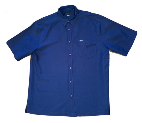 Mossimo Blue Button Up Dress Shirt XL 