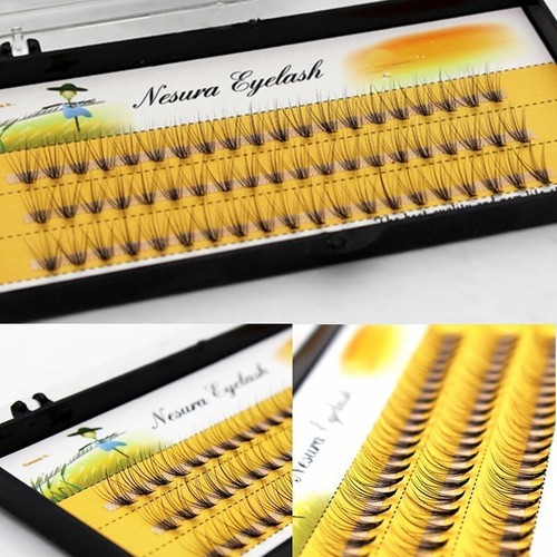 60Pcs Makeup EyeLashes 6/8/10/12/14mm False Eyelash Clusters Fake False Eyela - Picture 9 of 18