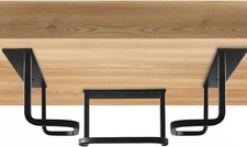 Under Desk Laptop Mount, Laptop Under Desk Mount 2.7 inches Tall Effective Sp...