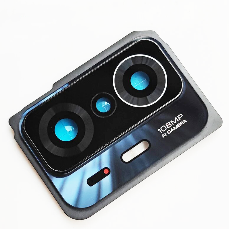 Lentille Caméra Verte Pour Xiaomi Mi 12 Lite - Verre De Protection Objectif Photo - Remplacement