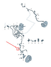 Audi E-Tron Gen Bremsschlauch vorne links 4KE611707B NEU ORIGINAL
