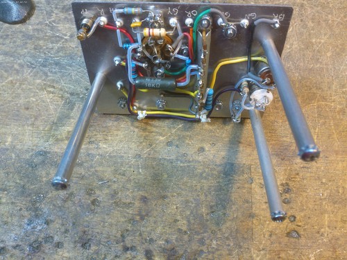 EF Johnson: Ranger keyer/bias module: Rework Ranger Wiring ver 1 to Wiring Ver 2 - Zdjęcie 2 z 2