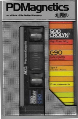 PDMagnetics 500Colyn C-90 Cassette /NEU & OVP