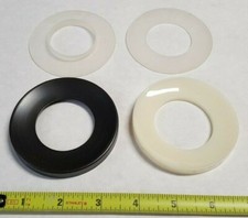 (2) Qty. Mounting Ring Oil Rubbed Bronze - Bathroom Glass Vessel Sink Mount Sup.