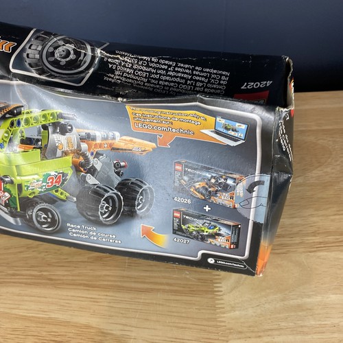 LEGO TECHNIC: Desert Racer (42027) Pull Back 148 Pieces New Damage Box - Picture 9 of 10