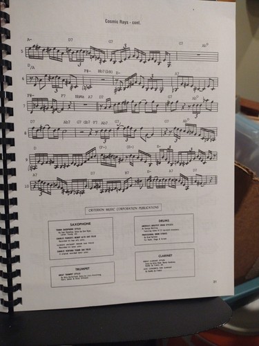 Charlie Parker Song Songbook Omnibook for Bb Instruments Vol 1 W/ Online Access - Picture 7 of 15