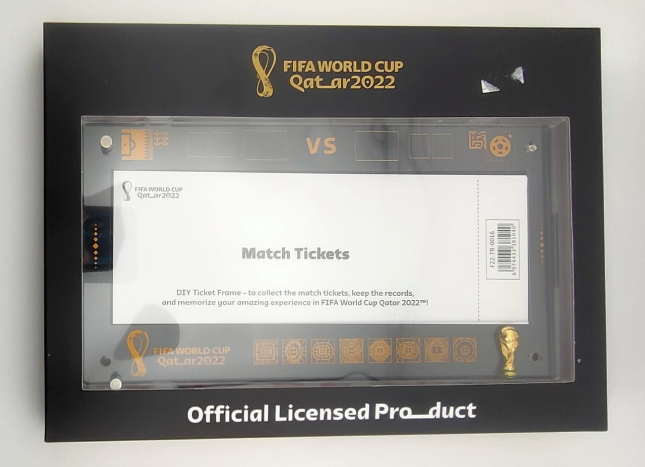 FIFA World Cup Qatar 2022 Match Ticket Holder eBay