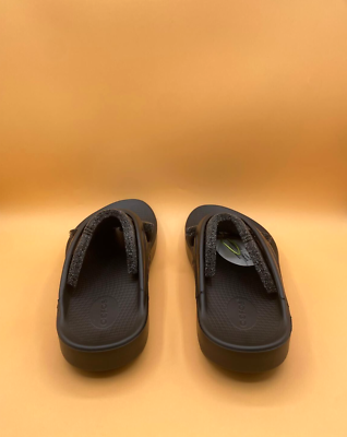 靴 oofos ooriginal black m10 w12 29.0 eu43 Oofos - OOriginal Sandal - Black — Playtri