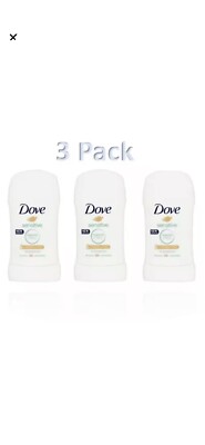 3pack Dove Pure Sensitive Deodorant Solid Stick for Women 40ml each