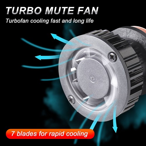 For Chevy Malibu 2013 2014 2015 6x LED Headlight Hi Low + Fog Light Bulbs Combo - Picture 5 of 23