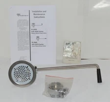 T S B3950 Waste Drain Valve Twist Handle 3-1/2" x 2" X 1-1/2" Adapter