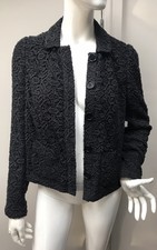 £650 Alice By Temperley Black Jacket Uk 6 8 10 Box