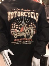 motorcycle Themed Shein Sweatshirt Adults Size Medium