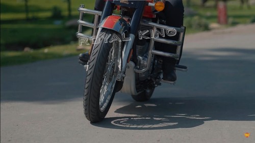 Royal Enfield "Silver Deluxe Foot pegs" For "New Classic 350" & "Meteor 350cc" - Picture 6 of 8