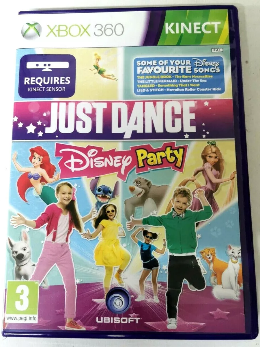 Just Dance Disney Party Microsoft Xbox 360 Kinect Game FREE P&P