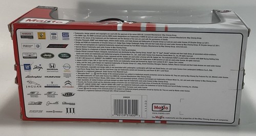 1965 BURGUNDY Pontiac GTO Hurst Edition 1:18 Die Cast Vehicle NEW Maisto Special - Picture 3 of 3