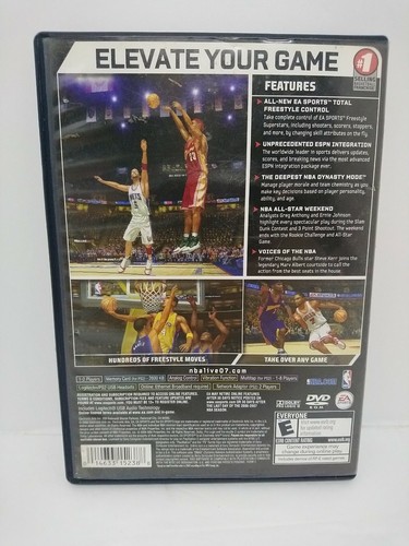 NBA Live 07 (Sony PlayStation 2, 2006) PS2 Complete - Picture 3 of 3