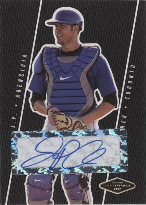 2007 Just Minors - Justifiable J.P. Arencibia #JF-05 Black Autographs ...