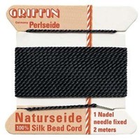 Griffin 1mm Thick Silk Cord Black - Size 16, New, Free Shipping on sale Griffin 1mm Thick Silk Cord Black - Size 16, New, Free Shipping on sale