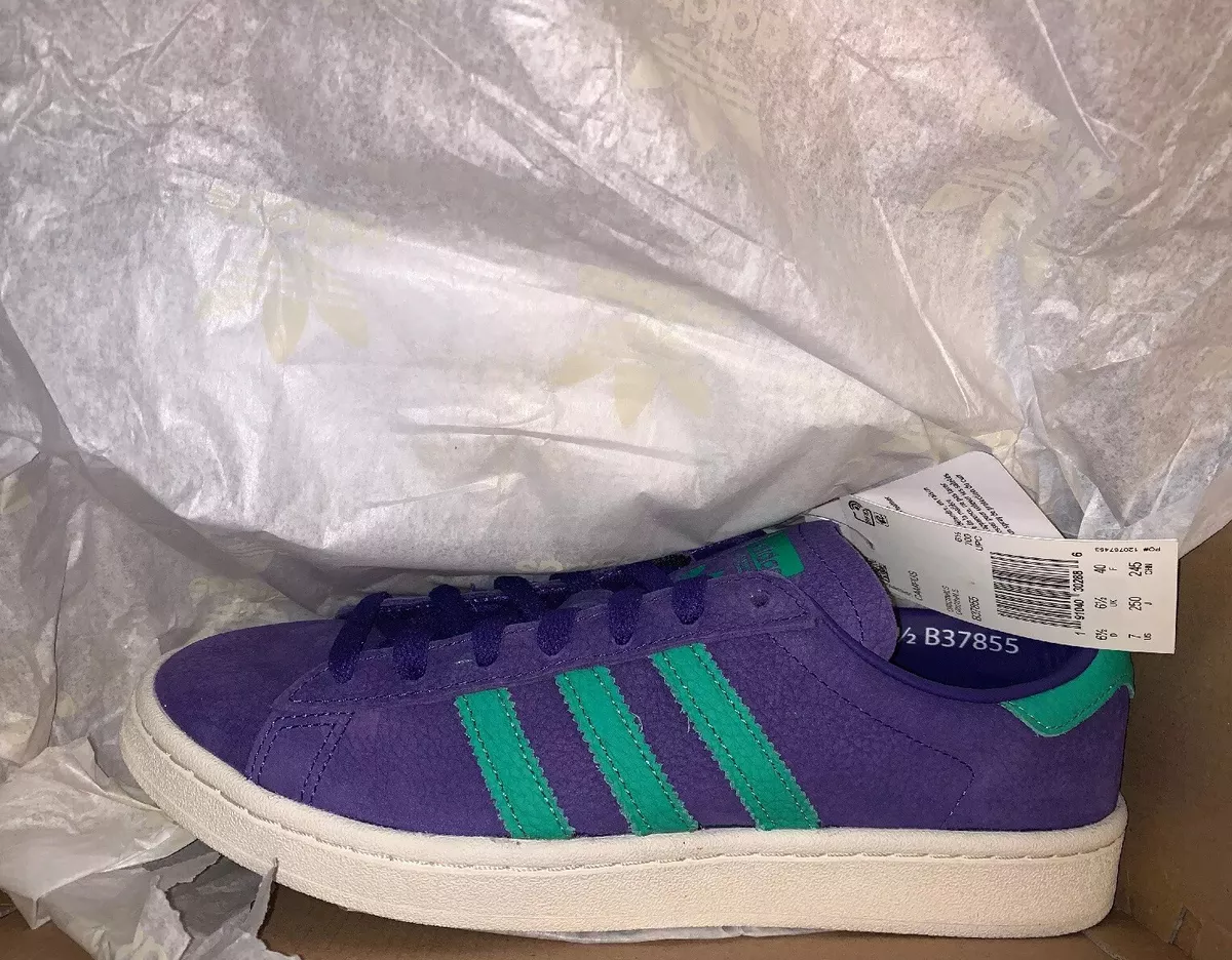 Adidas Campus B37855 Ink Signal Green White The Joker Three 