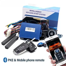 Auto Central Locking Anti-theft Car Immobilizer Central Lock Start Stop Remote