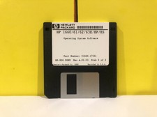 HP 01660-17531 1660/61/62/63E/EP/ES Operating System Floppy Disk Software