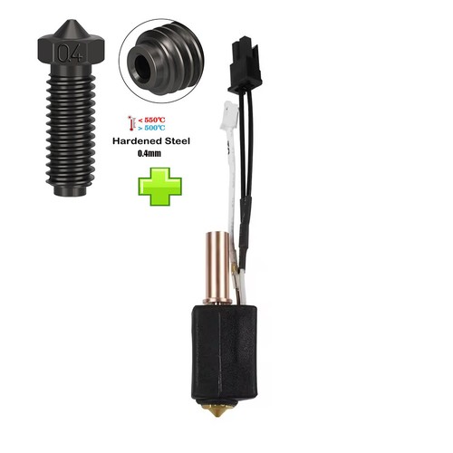 Upgrad Hotend Kit For Anycubic Kobra 2/Neo/Pro/Plus/Max 3D Printer 0.4mm Nozzle - Bild 15 von 18
