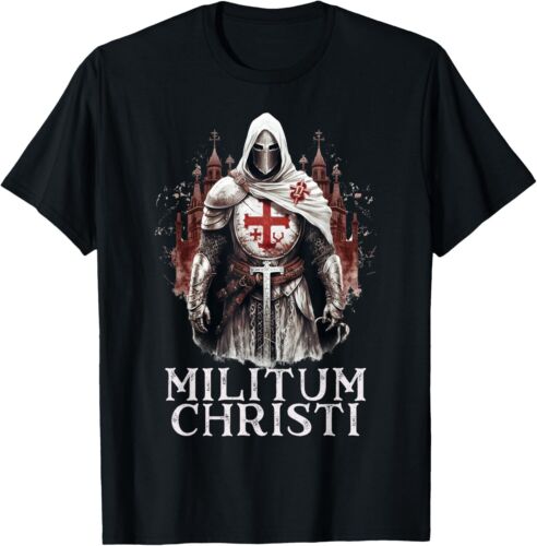Catholic Knight Templar Crusader Cross T-Shirt Hoodie