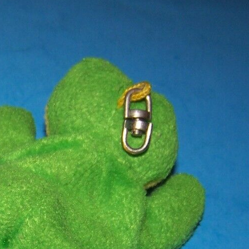 Frog Mini Beanie / Plush by Great American Fun Corp Vintage (Made for clip-on?) - Picture 4 of 4