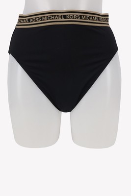 Michael Kors Damen Bademode Gr. 34 (XS) Schwarz NEU Unterteil Bikini-Hose Sommer