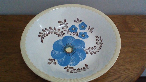 Royal China "Jeannette" Large Floral Serving Bowl