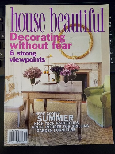 Decorating Magazine House Beautiful Jun 1998 Decorating Without Fear B58:6154 - Picture 2 of 8