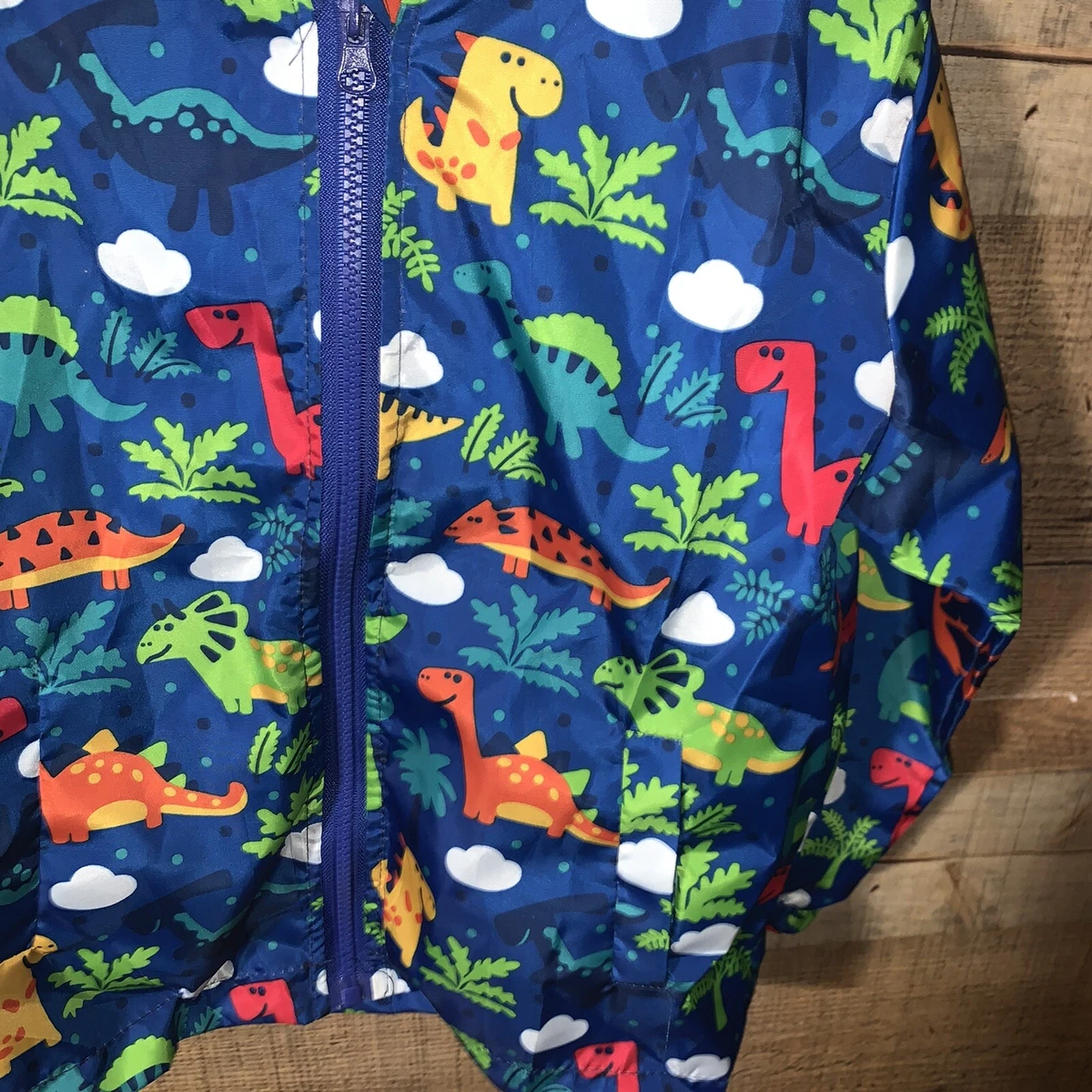 Dinosaur windbreaker top