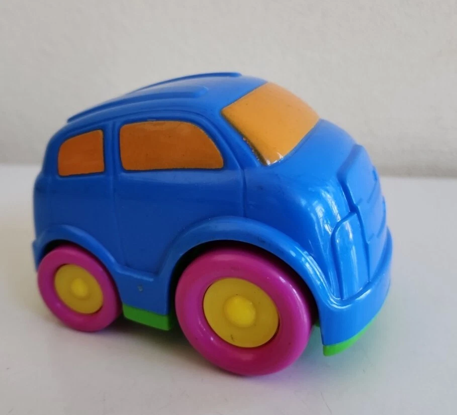 Plastic Toy Car Approx. 3.5 Blue Childrens Toddler