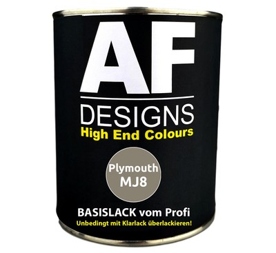 1L Autolack für Plymouth MJ8 Chargold Satin Glow Perl Spritzfertig