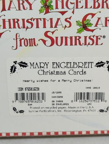 Mary Engelbreit Scatola di 14 cartoline di Natale È DIVERTIMENTO NATALIZIO O COSA? Vintage - Foto 4 di 15