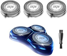 HQ8 Replacement Heads Compatible with Philips Norelco for Aquatec Shavers PT720
