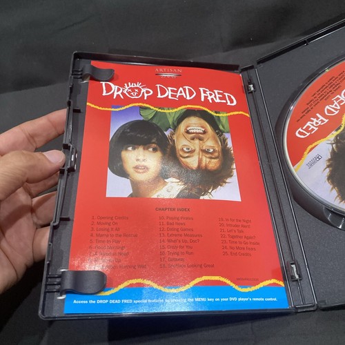 Drop Dead Fred DVD 1991 Phoebe Cates Rik Mayall with insert - Rare USA Release - 第 3/4 張圖片