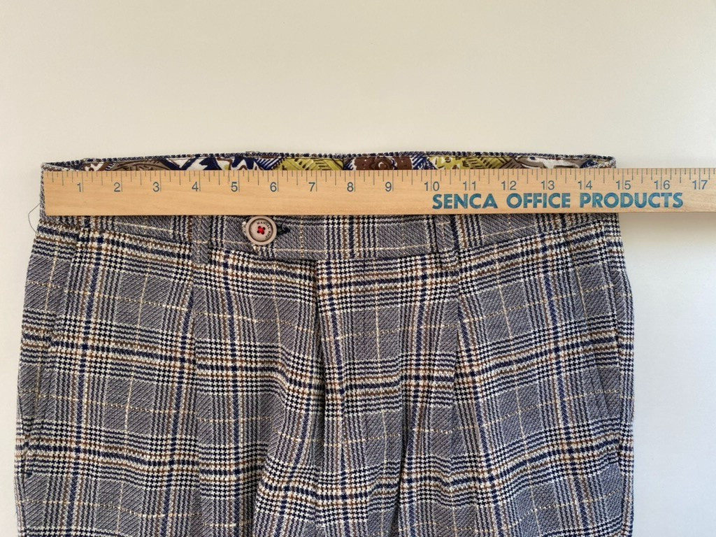 Manuel Ritz pleated pants men SZ 30x29 (waist 46 Italian size)