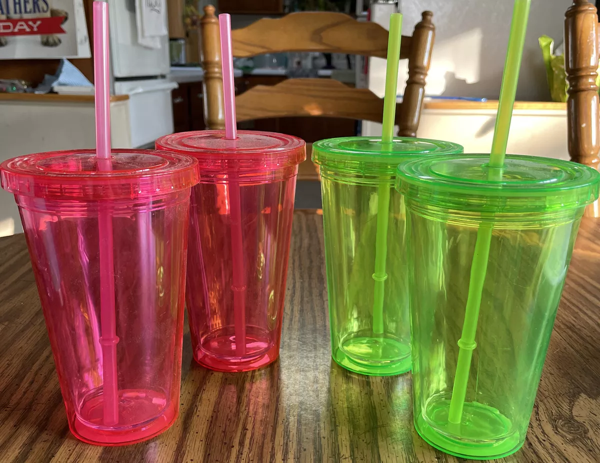 16oz Double Walled Travel Tumbler Cups in Bulk Clear Tumblers with Lid and  Straw - China Tumblers Bulk Cups and Tumbler with Straw price